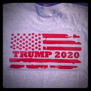 Trump 2020 Red Flag Custom Tshirt
